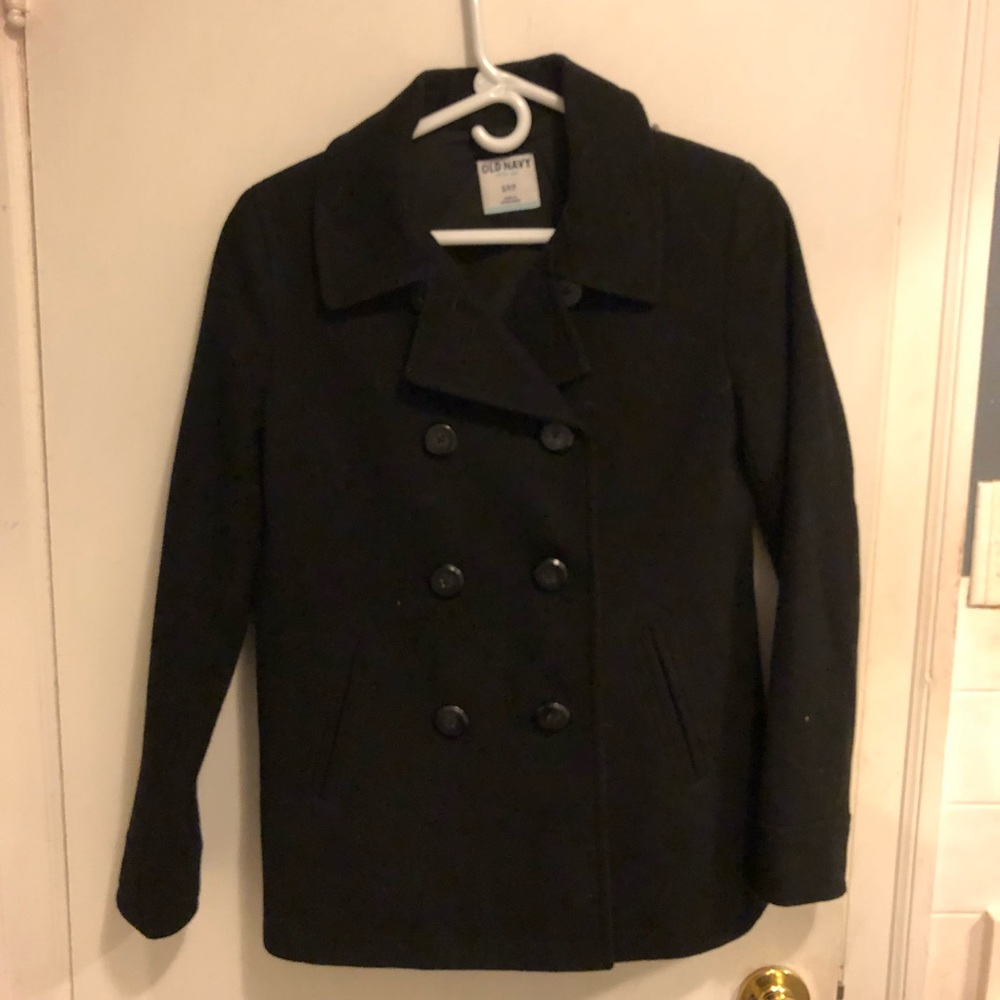 Old Navy Peacoat, Black